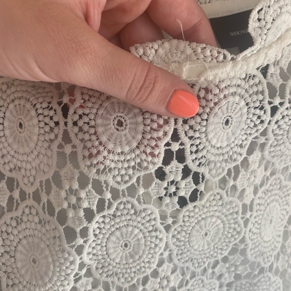 Boxy Lace Shirt - Picture 5 of 6